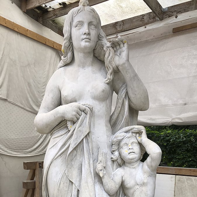 Morgen und Abend Orangerieschloss, Potsdam