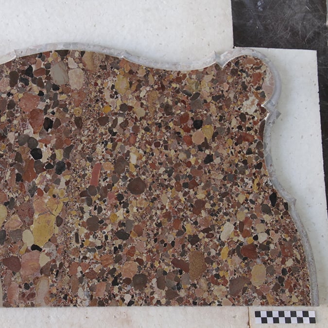 Tischplatte Schloss Mirow